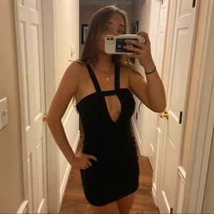 Sleek Black Mini Lovers & Friends Dress